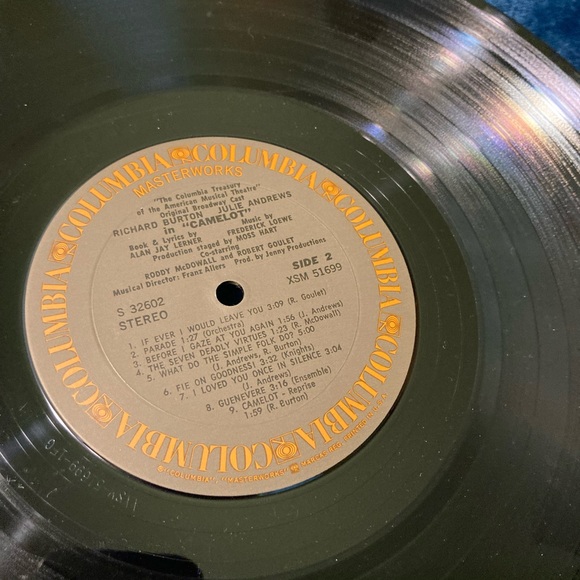 Camelot Musical Theatre Treasury Broadway Classic Record - Picture 7 of 16